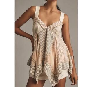 NWT Anthropologie Pilcro Cabana Apron Top Size Medium
